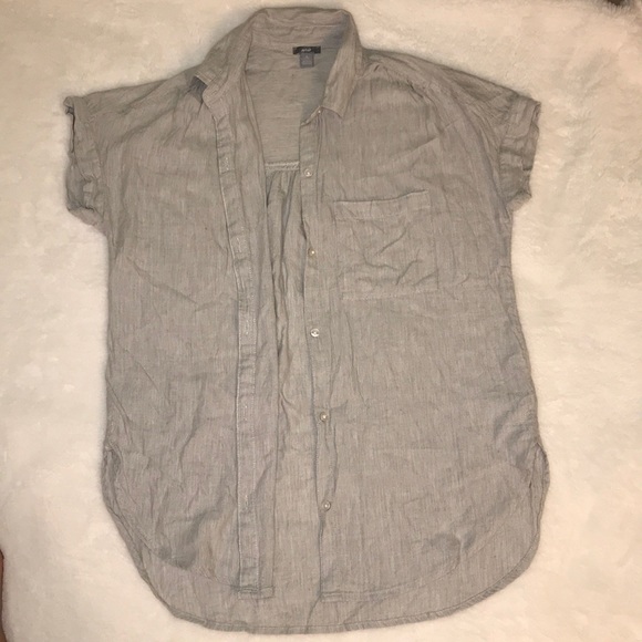 ❄️2 FOR $20❄️ Aerie Button-up T-shirt - Picture 1 of 3